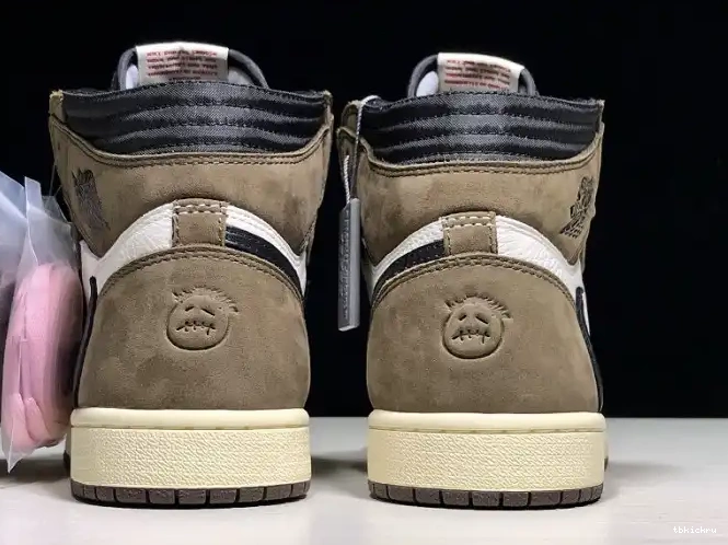 Rep TBkick Retro Scott 100 OG - CD4487 'Mocha' x 1 Jordan Air High Travis 0607